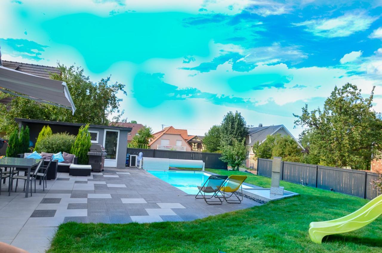 Gîtes Spa Strasbourg - La Villa 14 Furdenheim Exterior foto